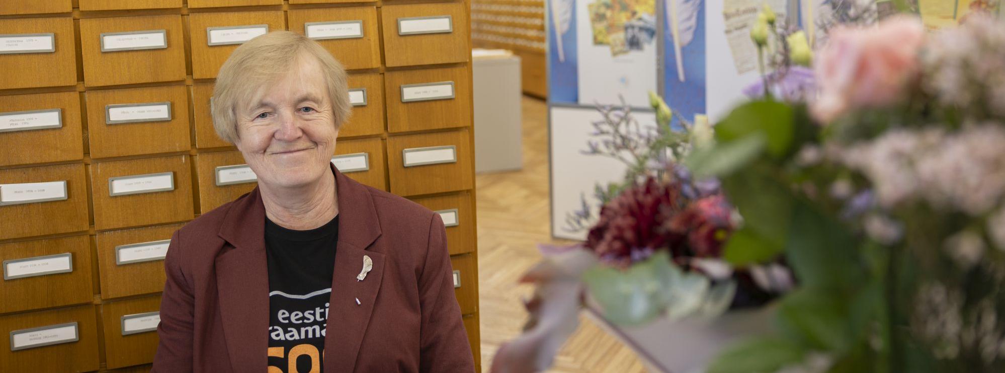 Foto Alar Madisson Tööjuubilar Merike Kiipus